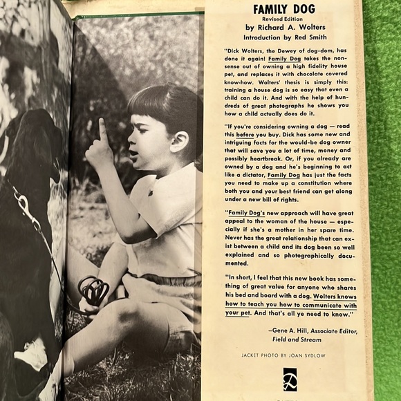 Family Dog by Richard A. Wolters HC/DJ 1975 Book - Picture 7 of 16